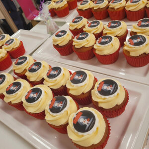 Cupcakes at the Spotlight Superhero award