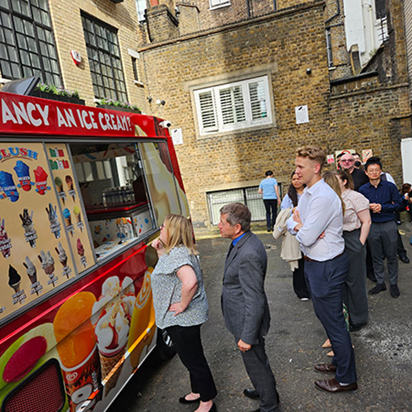 National Hospitality Day: Ice cream van