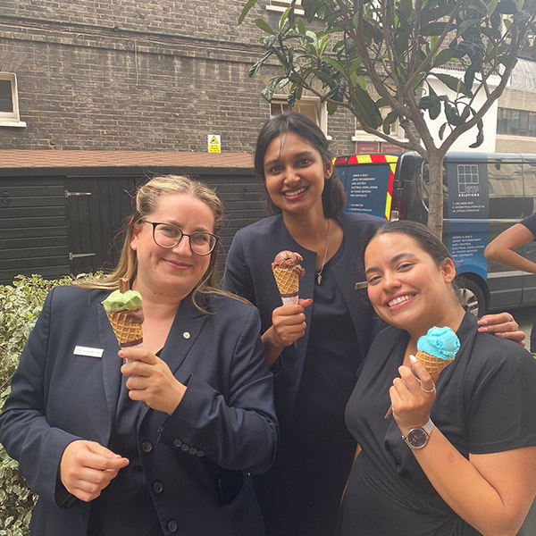 National Hospitality Day: Ice cream van