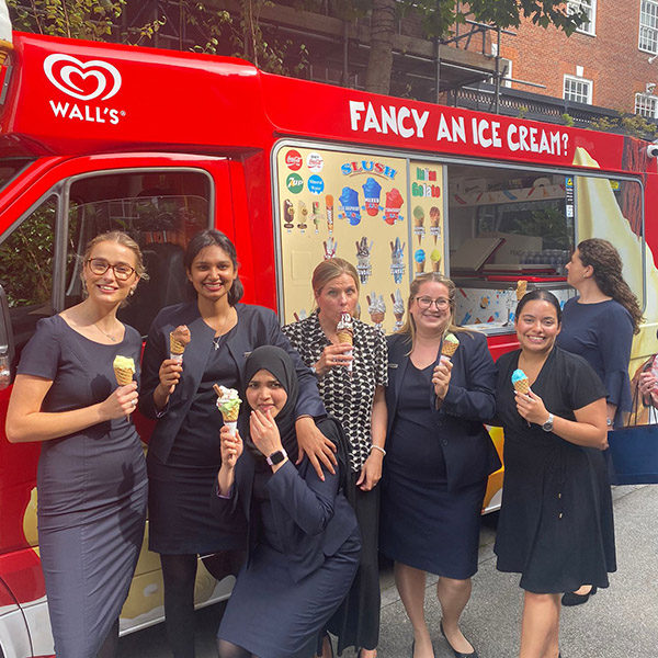 National Hospitality Day: Ice cream van