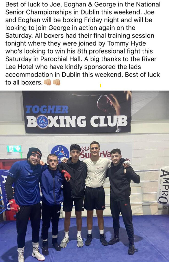 Boxing on the National Stage